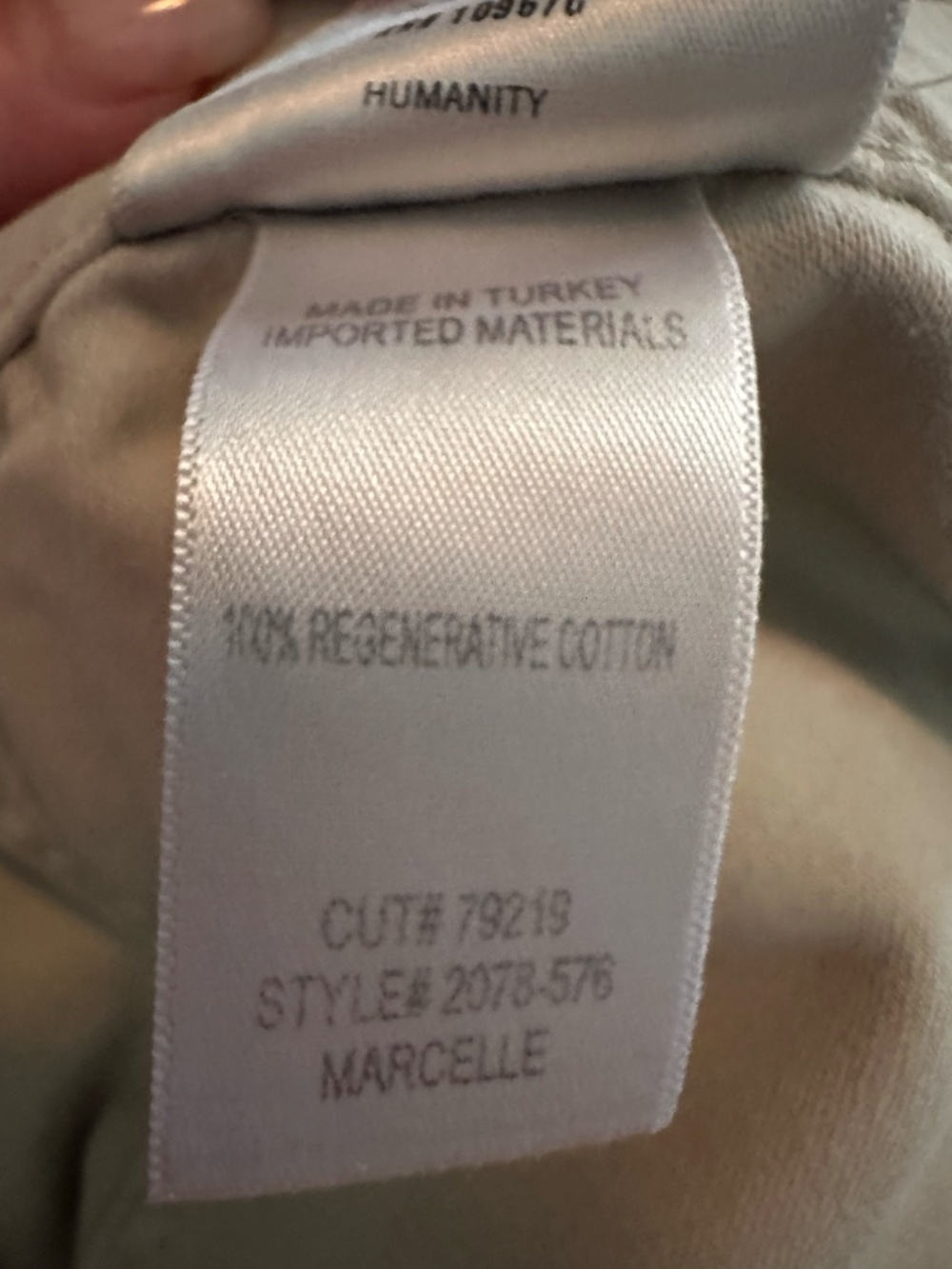 Citizens of Humanity Marcelle Cargo Pants 26 Utility Wide Leg Sage Khaki - Picture 8 of 9
